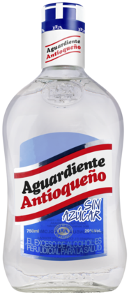 AA tapa azul 29° sin azucar 750 ml